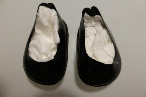 black court shoes for sasha baby dolls