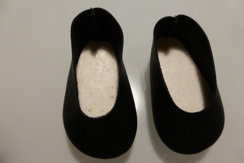 black court shoes for sasha and gregor dolls