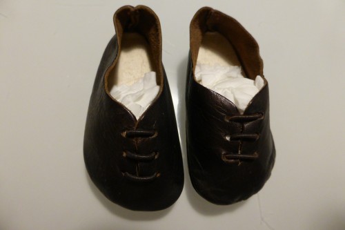 black lace up shoes for sasha and gregor dolls